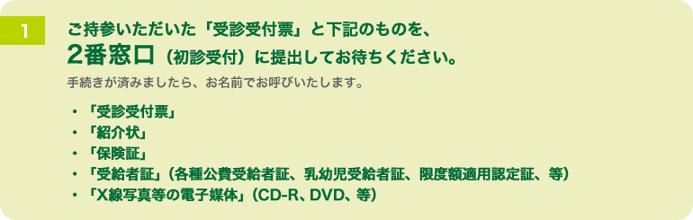 他院よりご紹介の方